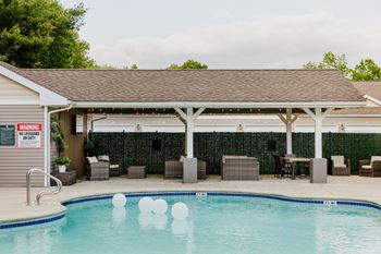 Heated saltwater pool